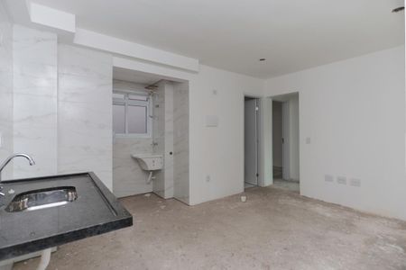 Apartamento à venda com 36m², 2 quartos e sem vagaCozinha e área de serviço