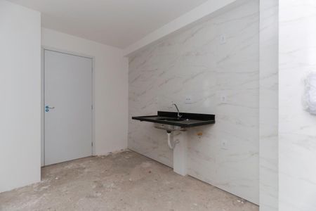 Apartamento à venda com 36m², 2 quartos e sem vagaCozinha e área de serviço