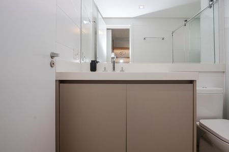 Apartamento para alugar com 140m², 3 quartos e 2 vagasBanheiro da Suíte 3