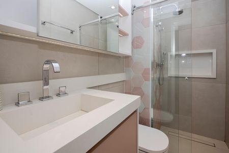 Apartamento para alugar com 140m², 3 quartos e 2 vagasBanheiro da Suíte 2
