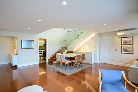 Sala de apartamento para alugar com 4 quartos, 343m² em Vila Morse, São Paulo