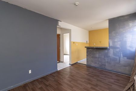 Sala de apartamento para alugar com 2 quartos, 60m² em Bom Sossego, Ribeirão das Neves