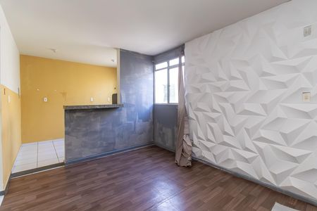 Sala de apartamento para alugar com 2 quartos, 60m² em Bom Sossego, Ribeirão das Neves