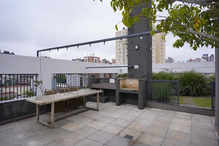 Studio à venda com 44m², 1 quarto e 1 vaga Studio à venda com 44m², 1 quarto e 1 vagaÁrea comum - Churrasqueira