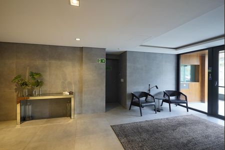 Studio à venda com 44m², 1 quarto e 1 vaga Studio à venda com 44m², 1 quarto e 1 vagaHall de entrada