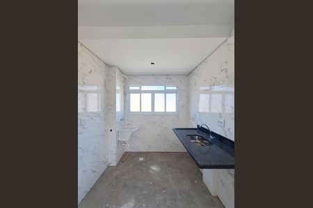 Cozinha de apartamento à venda com 1 quarto, 28m² em Jardim São Paulo, São Paulo