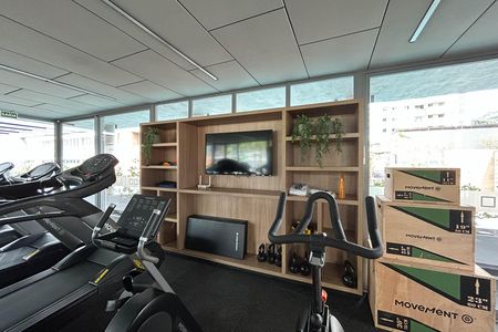 Apartamento à venda com 40m², 1 quarto e sem vaga Apartamento à venda com 40m², 1 quarto e sem vagaÁrea comum - Academia