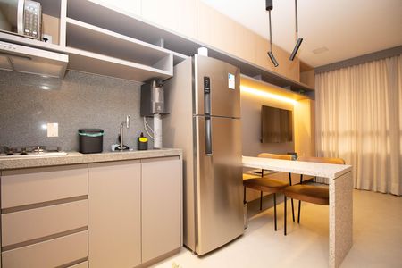 Apartamento à venda com 40m², 1 quarto e sem vaga Apartamento à venda com 40m², 1 quarto e sem vagaCozinha e Área de Serviço