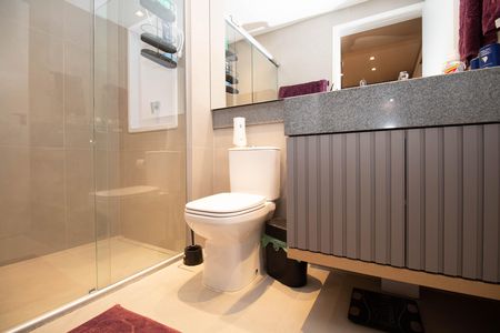 Apartamento à venda com 40m², 1 quarto e sem vaga Apartamento à venda com 40m², 1 quarto e sem vagaBanheiro da Suíte