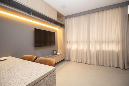 Sala de apartamento para alugar com 1 quarto, 40m² em Águas Claras, Brasília