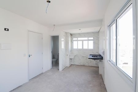 Sala/Cozinha/Área de Serviço de apartamento à venda com 1 quarto, 29m² em Jardim São Paulo, São Paulo