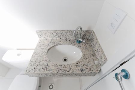 Banheiro de kitnet/studio à venda com 1 quarto, 24m² em Jardim São Paulo, São Paulo