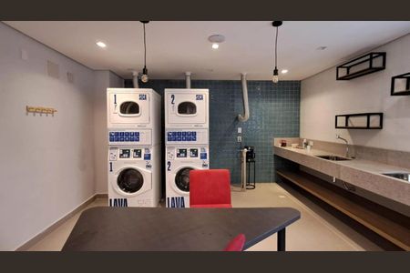 Apartamento para alugar com 24m², 1 quarto e sem vaga Apartamento para alugar com 24m², 1 quarto e sem vagaLavanderia
