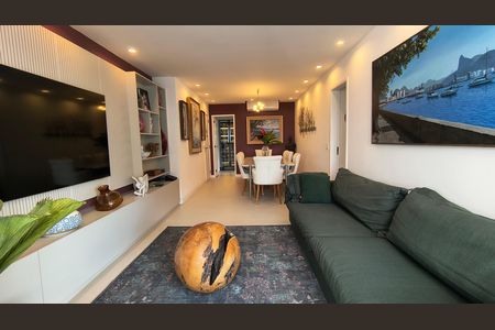 Sala de apartamento à venda com 3 quartos, 112m² em Barra da Tijuca, Rio de Janeiro