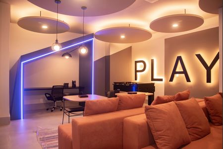 Apartamento para alugar com 40m², 1 quarto e sem vagaÁrea comum - Salão de jogos