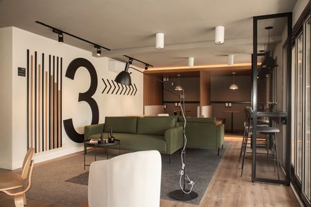 Apartamento para alugar com 40m², 1 quarto e sem vagaÁrea comum - Coworking