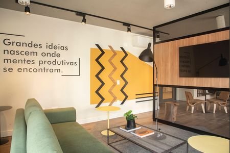 Apartamento para alugar com 40m², 1 quarto e sem vagaÁrea comum - Coworking