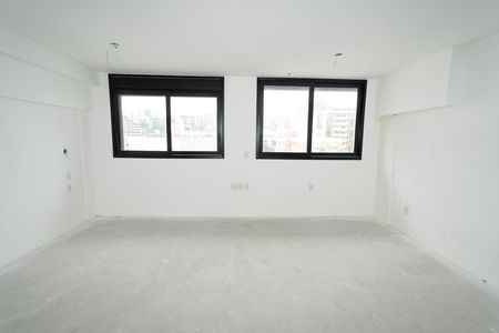 Sala de apartamento à venda com 1 quarto, 41m² em Auxiliadora, Porto Alegre