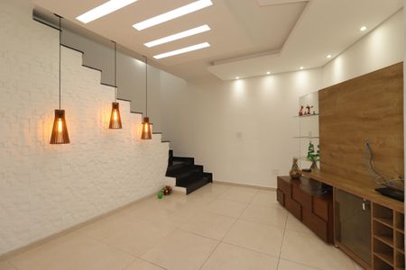 Sala de casa à venda com 3 quartos, 183m² em Vila Curuçá, Santo André