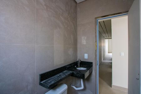 Banheiro do quarto 1 de casa à venda com 3 quartos, 100m² em Jardim Santo Alberto, Santo André