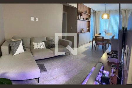 Sala de apartamento à venda com 3 quartos, 106m² em Vila Paris, Belo Horizonte