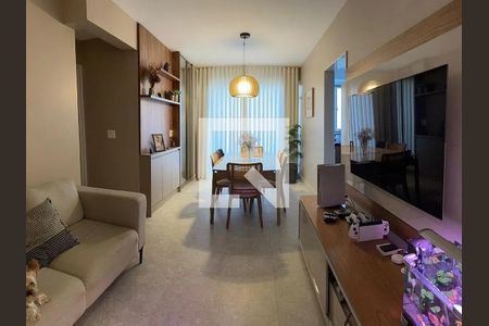 Sala de apartamento à venda com 3 quartos, 106m² em Vila Paris, Belo Horizonte