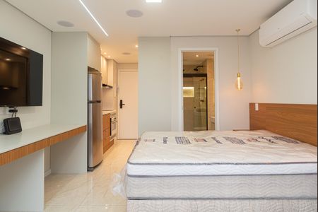 Studio de kitnet/studio para alugar com 1 quarto, 25m² em Santo Amaro, São Paulo