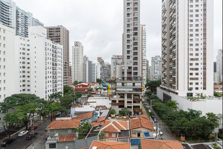 Vista do Quarto de kitnet/studio para alugar com 1 quarto, 25m² em Santo Amaro, São Paulo