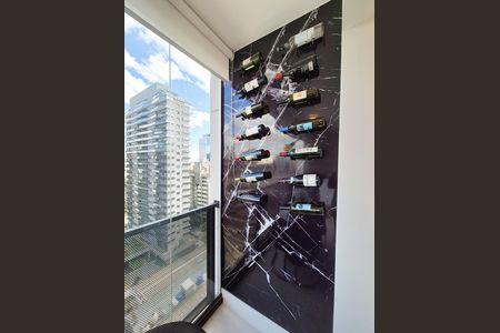 Varanda de apartamento à venda com 1 quarto, 31m² em Vila Olímpia, São Paulo
