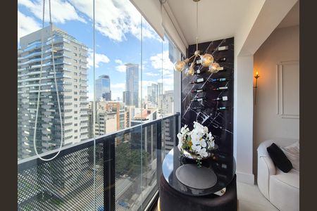 Apartamento à venda com 31m², 1 quarto e sem vagaVaranda