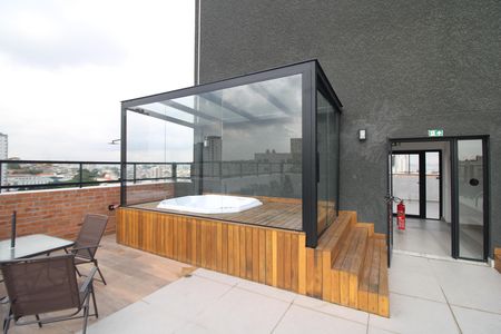 Apartamento para alugar com 28m², 1 quarto e sem vagaÁrea Comum