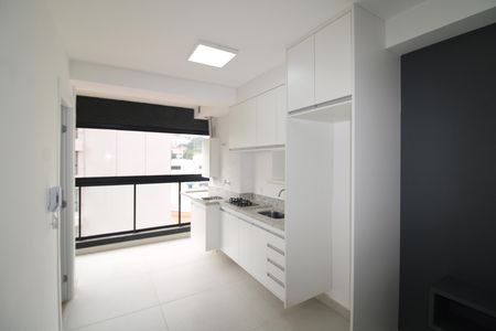 Sala / Cozinha de apartamento para alugar com 1 quarto, 28m² em Vila Dom Pedro Ii, São Paulo