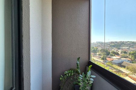 Varanda da Sala  de apartamento para alugar com 2 quartos, 59m² em Jardim Aurelia, Campinas