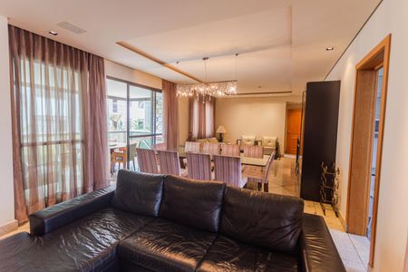 Sala de apartamento à venda com 4 quartos, 172m² em Sion, Belo Horizonte
