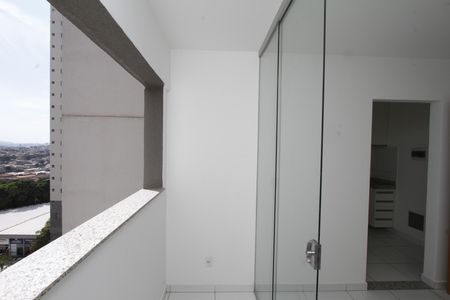 Varanda da Sala de apartamento à venda com 2 quartos, 55m² em Betânia, Belo Horizonte