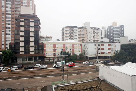 Vista do Quarto de apartamento para alugar com 1 quarto, 40m² em Menino Deus, Porto Alegre