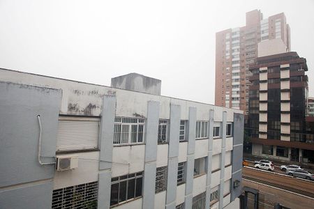 Vista da Sala de apartamento para alugar com 1 quarto, 40m² em Menino Deus, Porto Alegre