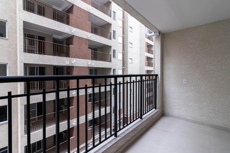 Varanda da Sala de apartamento à venda com 2 quartos, 59m² em Vila Bandeirantes, São Paulo