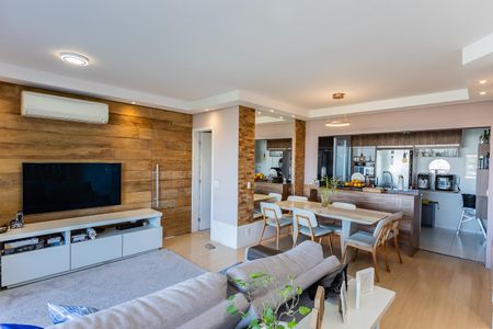 Apartamento à venda com 85m², 2 quartos e 1 vagaSala e varanda extendida