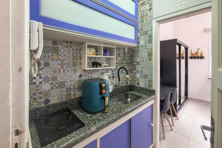 Studio para alugar com 23m², 1 quarto e sem vagaCozinha 