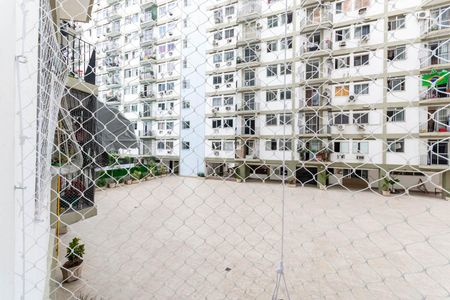 Varanda da Sala de apartamento para alugar com 2 quartos, 55m² em Mangueira, Rio de Janeiro