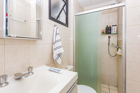 Apartamento à venda com 73m², 3 quartos e 2 vagasBanheiro da Suíte