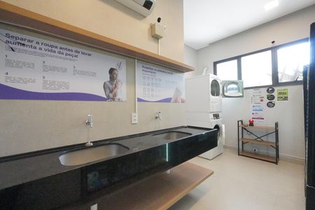 Studio para alugar com 25m², 1 quarto e sem vagaLavanderia