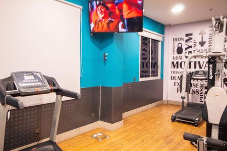 Studio à venda com 36m², 1 quarto e 1 vaga Studio à venda com 36m², 1 quarto e 1 vagaÁrea Comum - Acadêmia