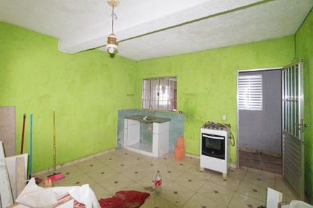Cozinha de casa para alugar com 1 quarto, 27m² em Vila Menck, Osasco