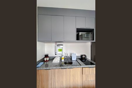 Studio para alugar com 30m², 1 quarto e sem vaga Studio para alugar com 30m², 1 quarto e sem vagaCozinha