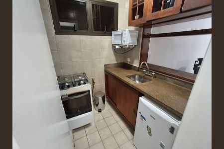 Cozinha de apartamento para alugar com 1 quarto, 43m² em Jardim Paulista, São Paulo