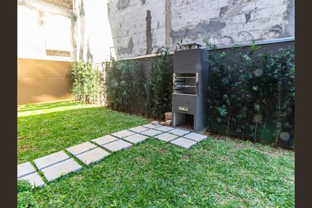 Apartamento para alugar com 34m², 1 quarto e 1 vaga Apartamento para alugar com 34m², 1 quarto e 1 vagaÁrea comum - Churrasqueira
