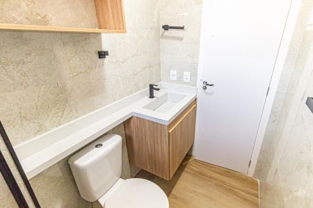 Apartamento para alugar com 34m², 1 quarto e 1 vaga Apartamento para alugar com 34m², 1 quarto e 1 vagaBanheiro
