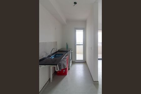 Cozinha de apartamento para alugar com 2 quartos, 49m² em Santo Amaro, São Paulo